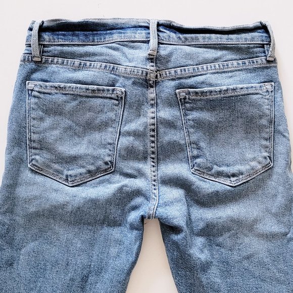 Frame Denim - Le Skinny de Jeanne Crop in Hightail Wash - Size 26 - Picture 5 of 12